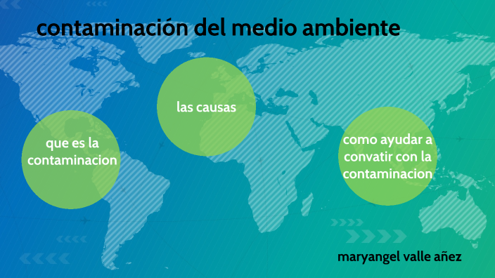 contaminacion del medio ambiente by maryangel valle añez on Prezi