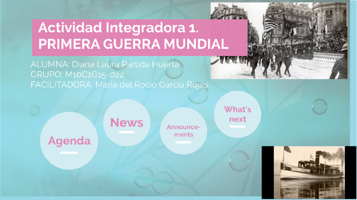 ACTIVIDAD INTEGRADORA 1. PRIMERA GUERRA MUNDIAL by Diana Partida on Prezi