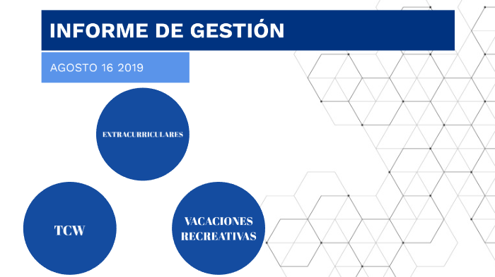 INFORME DE GESTION by Carolina Arbelaez Pardo on Prezi