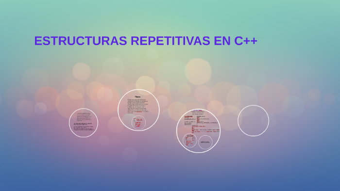 ESTRUCTURAS REPETITIVAS EN C++ by john hernandez on Prezi