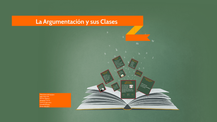 La Argumentación Y Sus Clases By Ellie Rivera On Prezi