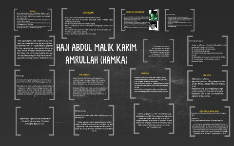 Haji Abdul Malik Karim Amrullah Hamka By Kamaliah Roslim