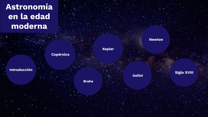 V.2 Historia de la Astronomía en la edad moderna by Juan Hernandez on Prezi