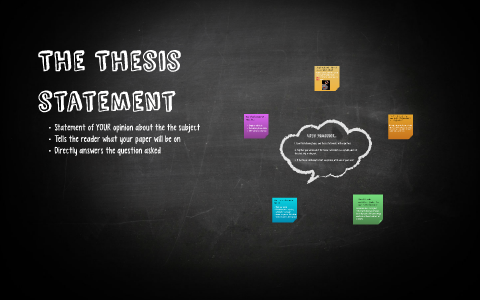 The Thesis by Karley Shewchuk on Prezi