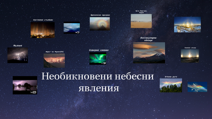Необикновени небесни явления by Aleksandra Tsenova on Prezi