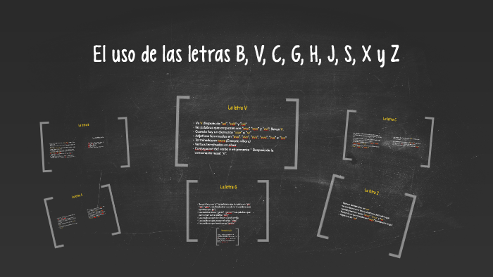 El Uso De Las Letras B V C S G H J By Jhavier Paucar