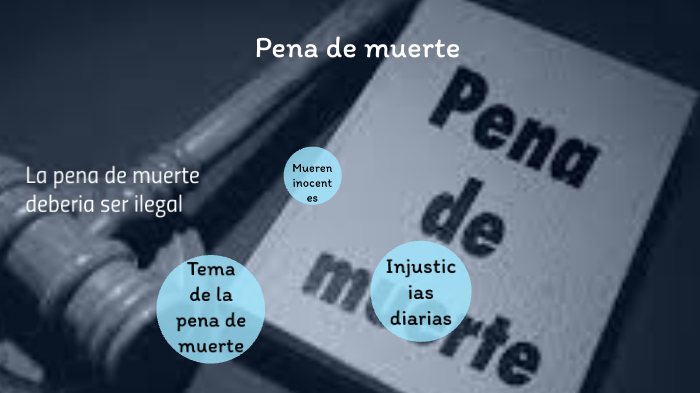 La pena de muerte by Rayan AhmedBenchellal on Prezi