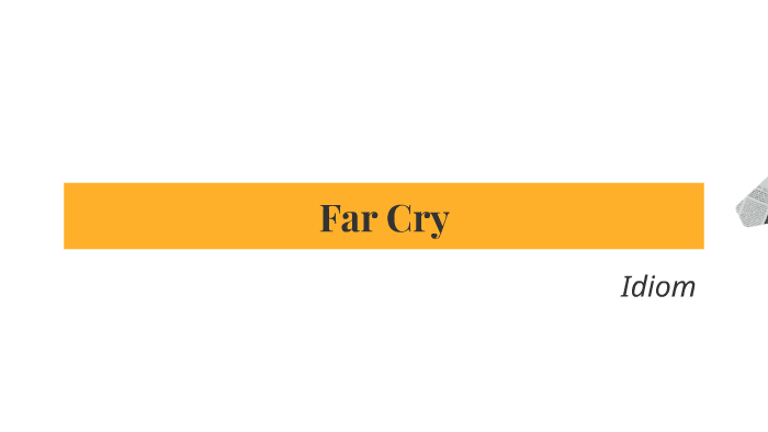 Far Cry By Sultan Binjabal
