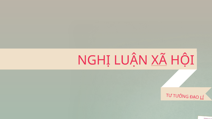 NGHỊ LUẬN XÃ HỘI by Nam Nguyễn on Prezi