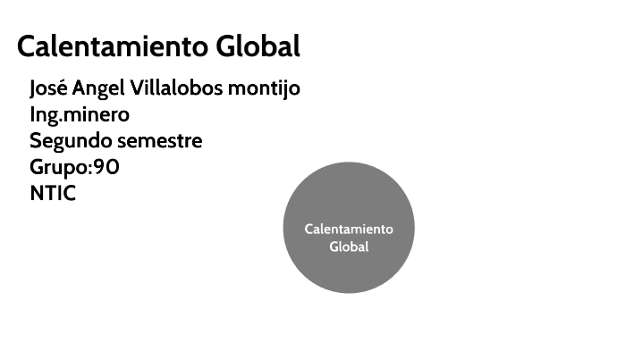 Calentamiento Global by Jose Angel villalobos on Prezi