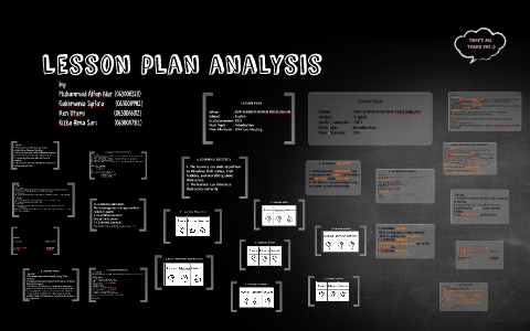 Lesson plan by Rakhmania Syifaa on Prezi