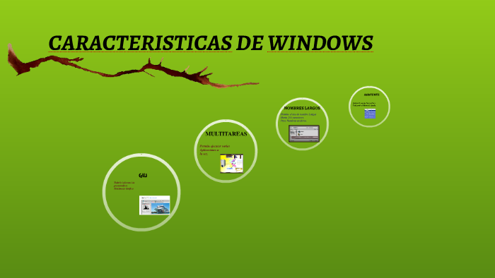 Caracteristicas De Windows By Linda Katherine 9413