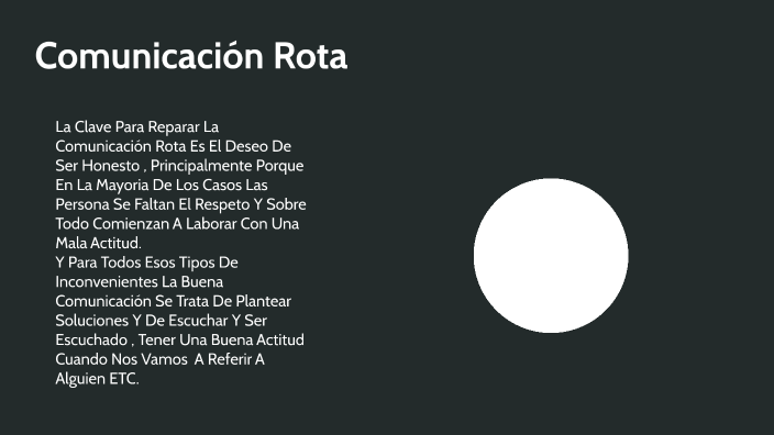 Empresa XYZ Se Presenta Un Caso De Comunicación Rota, Mal Uso De ...
