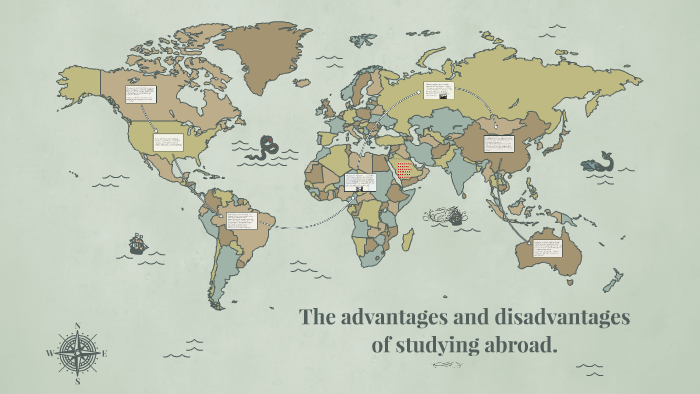 essay studying abroad advantages disadvantages