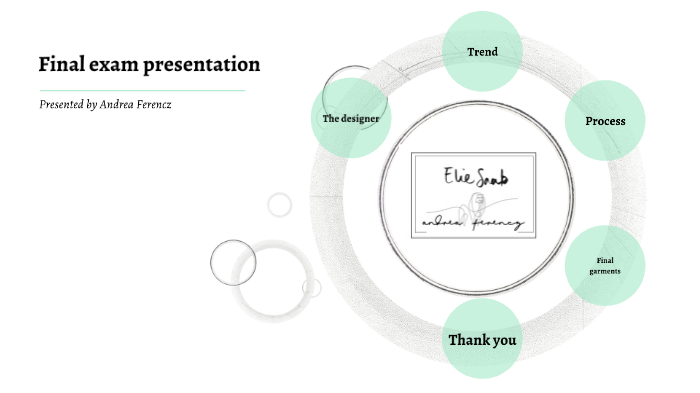Final exam Presentation - Elie Saab by Andrea Ferencz on Prezi
