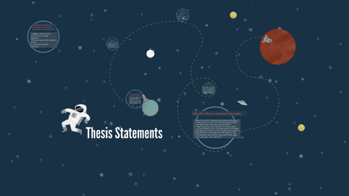 Thesis Statements by Devon Garcia on Prezi
