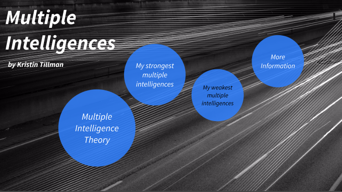 Multiple Intelligences by Kristin Tillman on Prezi