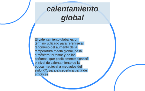calentamiento global by juan diego valencia parra on Prezi