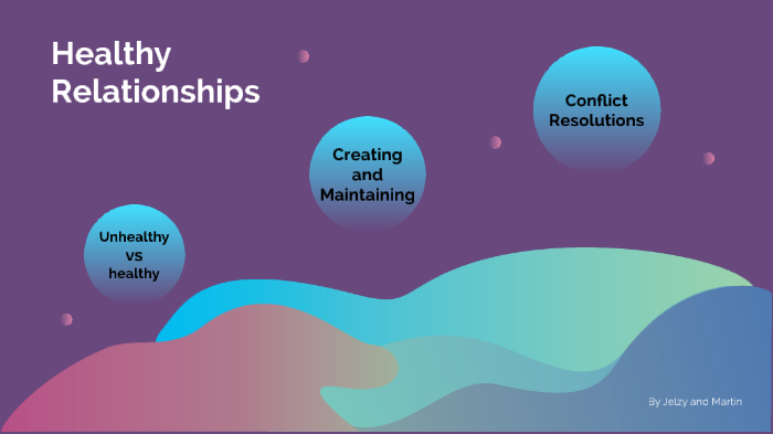 Healthy Relationships by Jelzy Sandberg on Prezi