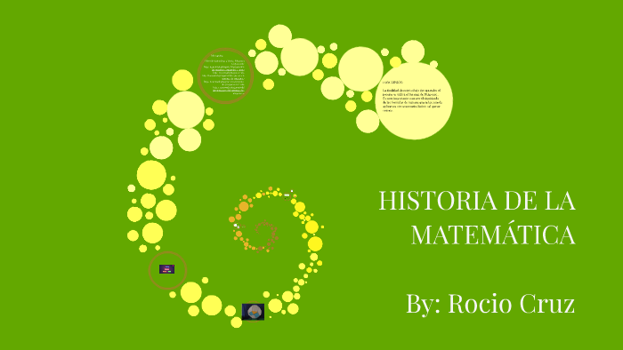 HISTORIA DE LA MATEMÁTICA by Rocío Cruz on Prezi