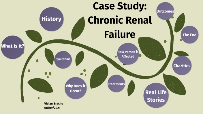 case study for chronic renal failure