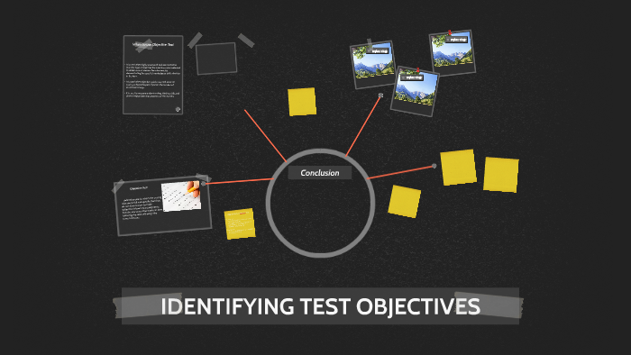 IDENTIFYING TEST Objectives by jhon paastor on Prezi