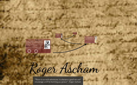 roger ascham the schoolmaster