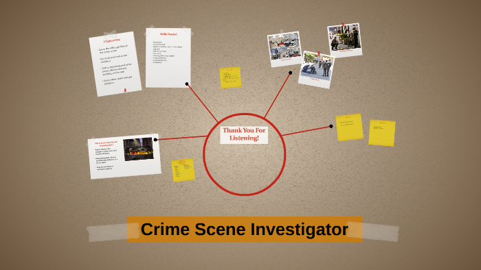 Crime Scene Investigator by Quianna Castro