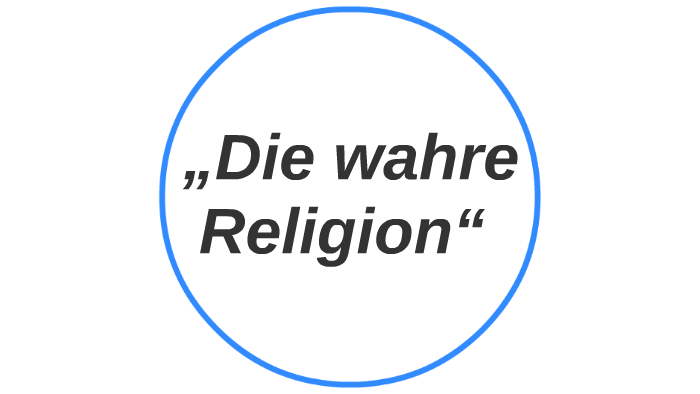 Die Wahre Religion By Vancuong Pham