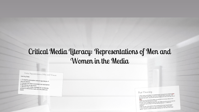 Media Representation of Men and Women by Gemma Porter on Prezi