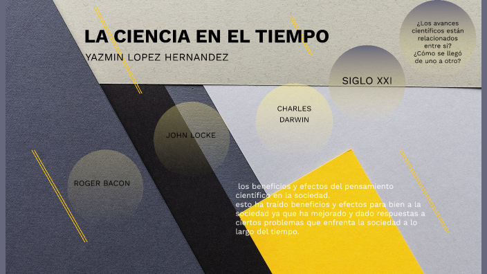 la ciencia en el tiempo by yazmin lopez hernandez on Prezi