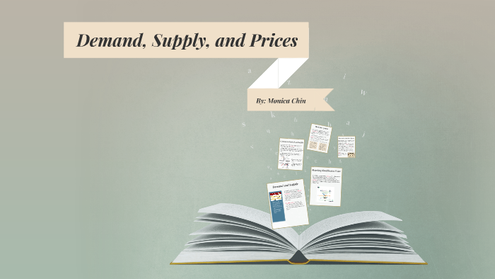 ppt - chapter 5 6: supply prices powerpoint... Chapter 6: Demand, Supply, and Prices by Monica Chin on Prezi
