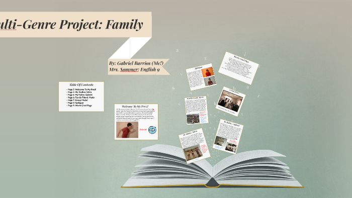 Multi-Genre Project: Family by Gabriel Barrios on Prezi