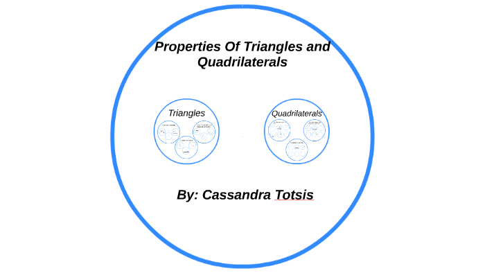 Properties Of Triangles and Quadrilaterals by Cassandra Cassandra on Prezi
