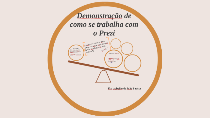 Como se trabalha com o Prezi by João Batista on Prezi