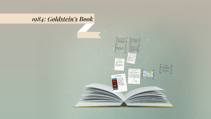 goldstein's book summary - who wrote goldstein's book