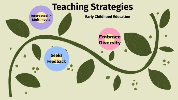 What Are Teaching Strategies Examples In Early Childhood