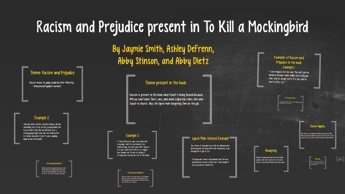 Реферат: To Kill A Mockingbird Prejudice In Maycomb