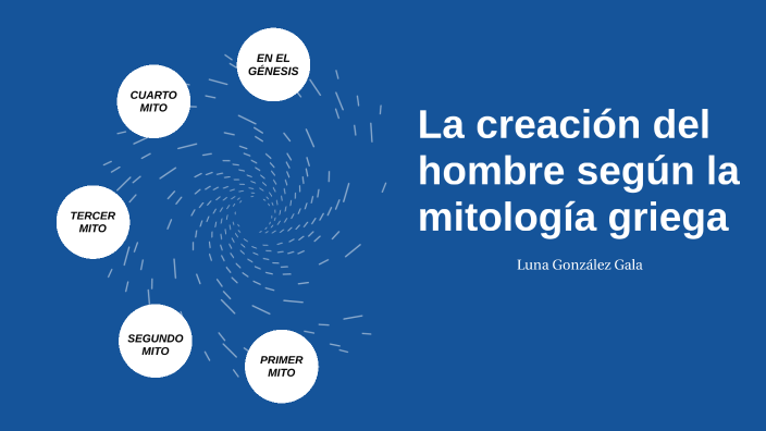 CREACIÓN DEL HOMBRE SEGÚN LA MITOLOGÍA GRIEGA by Luna González Gala on ...