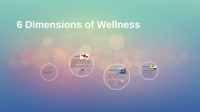6 Dimensions of Wellness by Nia Gipson on Prezi
