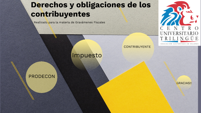 Derechos Y Obligaciones De Los Contribuyentes By Maro Martinez On Prezi 1537