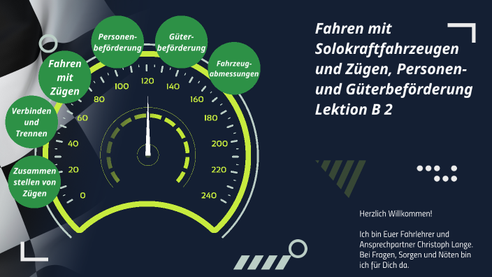 Fahren Mit Solokraftfahrzeugen Und Zügen prezi.com