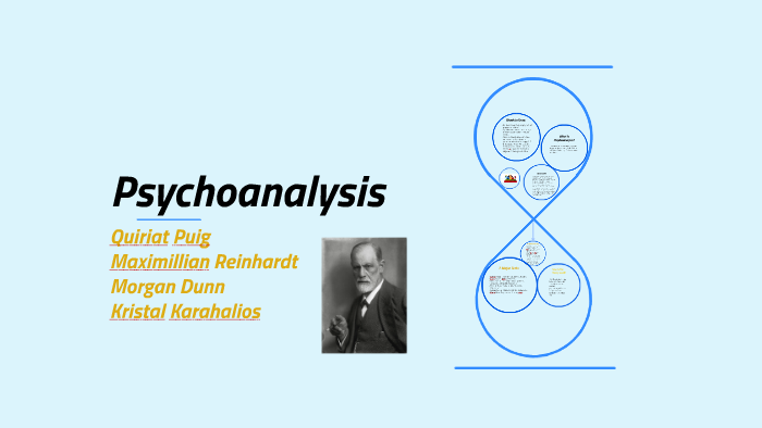 Psychoanalysis Presentation by Quiriat Puig