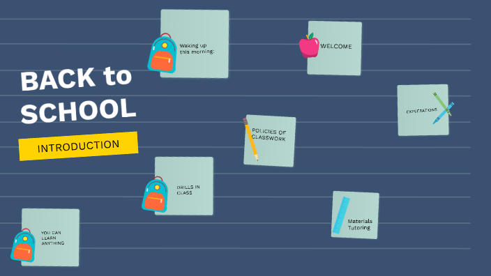 First Day of School by SARA ALDERS on Prezi