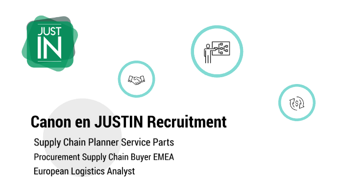Canon Justin Supply Chain Planner Service Parts By Sjelle De Wit On Prezi Next