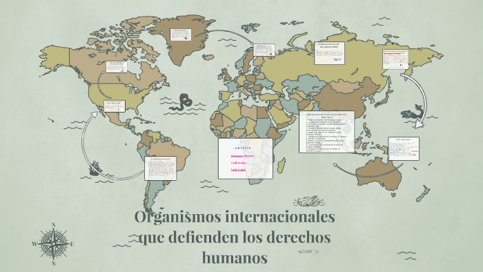 Organismos internacionales que defienden los derechos humano by Eduardo ...