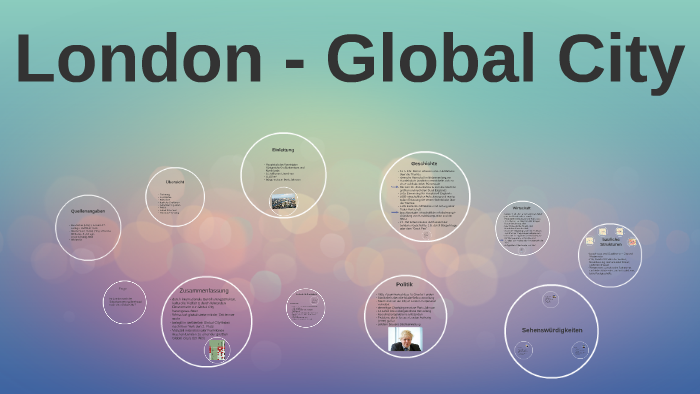 the global city london
