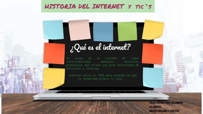 HISTORIA DEL INTERNET by Frida Alejandra Trejo cuevas on Prezi