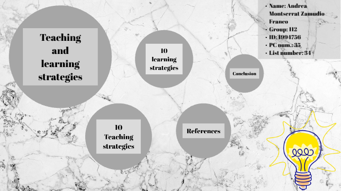 Learning and Teaching strategies by Andrea Zamudio on Prezi