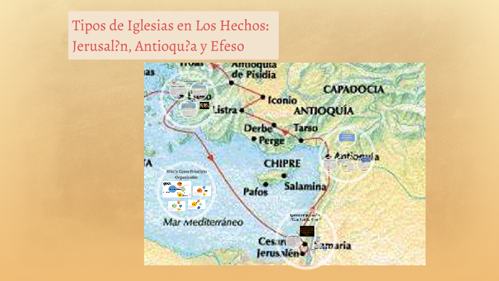 Tipos de Iglesias en Los Hechos: Jerusalén, Antioquía y Efes by Marvin ...